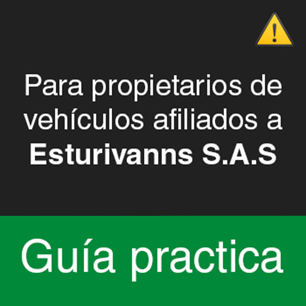 Guía práctica para propietarios de vehículos afiliados a Esturivanns